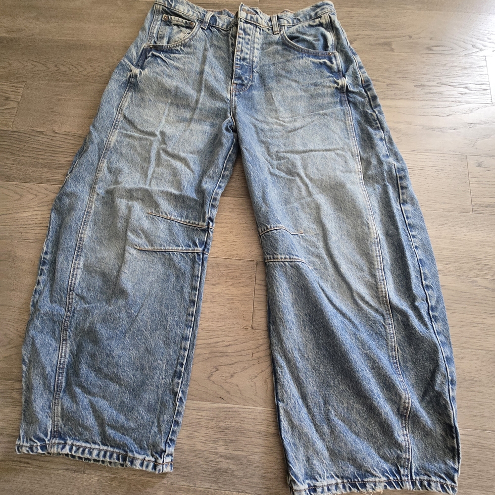 FP Movement by Free People Blue Flare Jeans